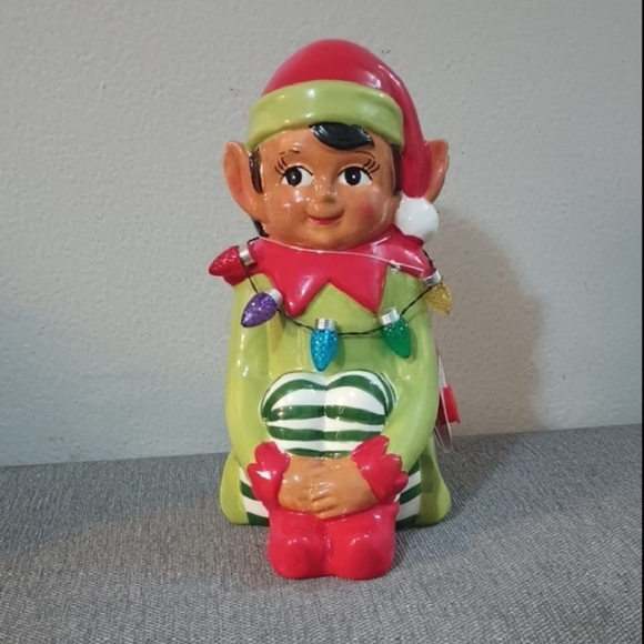 Mr. Christmas Other - Mr. Christmas 12" Nostalgic LED Elf Figure